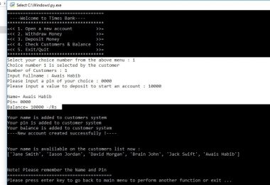 Bank Management System In PYTHON With Source Code Genial Code