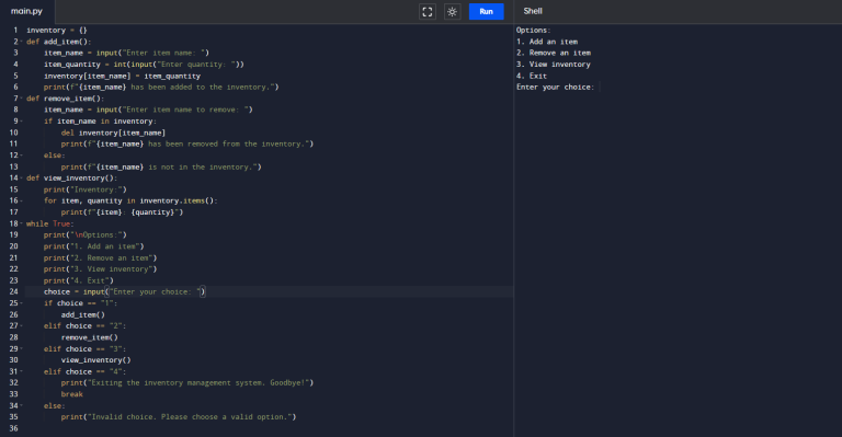 Inventory System in Python with Source Code - Genial Code